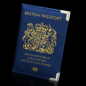 Passport Cover - Blue - D0001