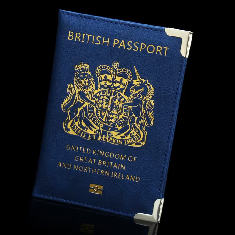 Passport Cover - Blue - D0001
