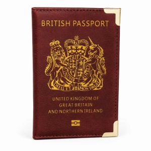 Passport Cover - Red - D0002