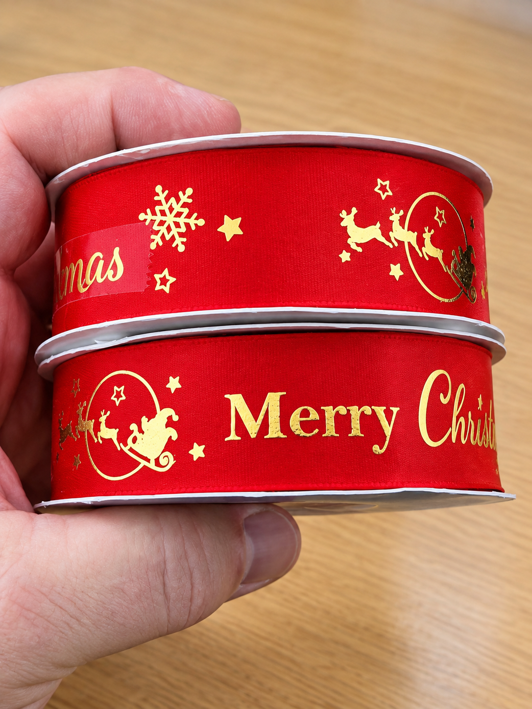 Christmas ribbon