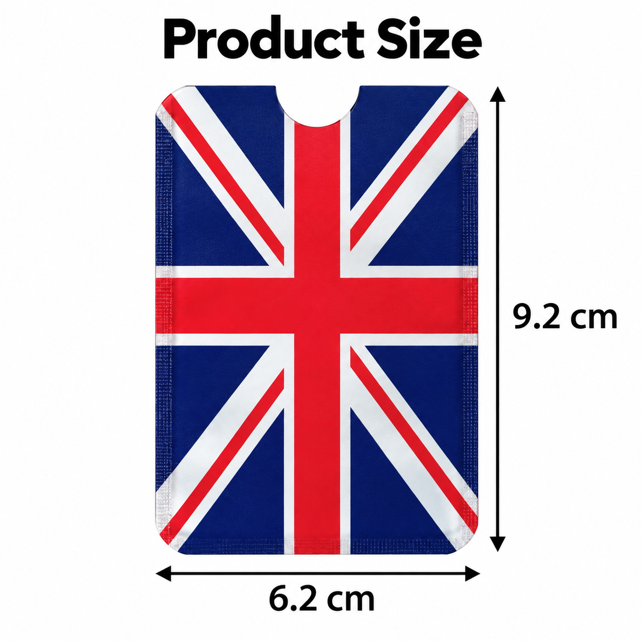 5x Union Jack RFID Blocking Card Sleeves UK British Flag Contactless Protection - D0033 - Image 2