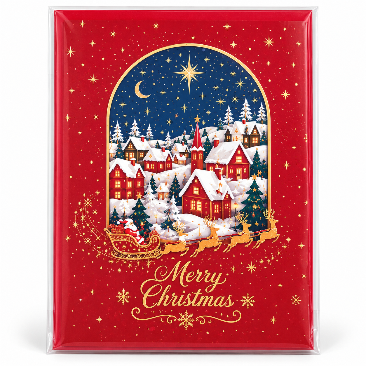 3d Christmas card